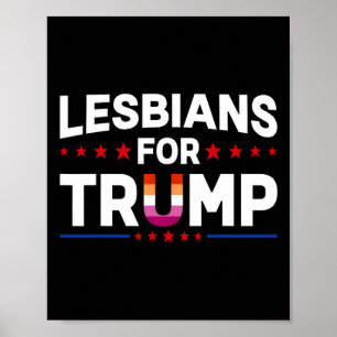 Für Trump 2024 Re Wahl Präsident Abstimmung Punkt Poster