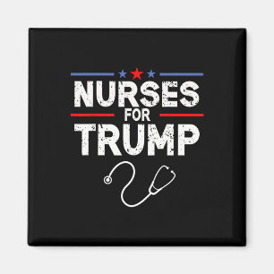 Für Trump 2024 T-Shirt Niedlich Pro Trump USA Wahl Magnet