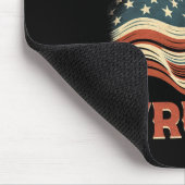 Für Trump 2024 - US-Flagge Mousepad (Ecke)