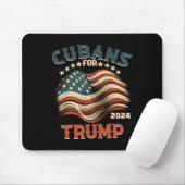 Für Trump 2024 - US-Flagge Mousepad (Mit Mouse)