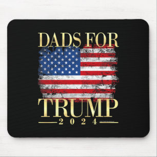 Für Trump 2024 Väter Day Geschenk Pro Donald Trump Mousepad