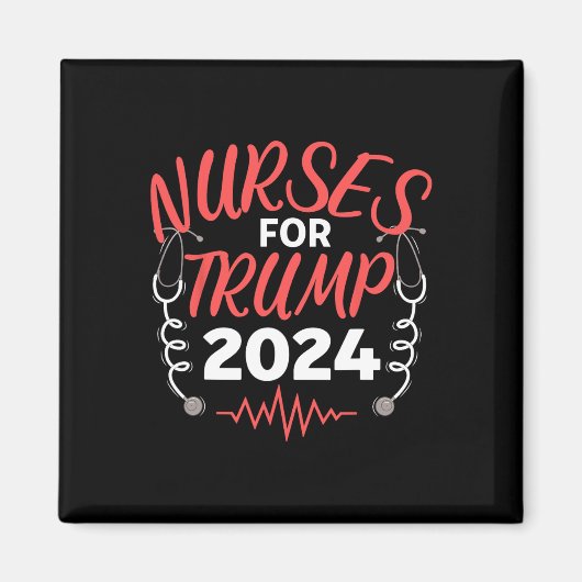 Für Trump 2024 Wahl Magnet (Vorne)