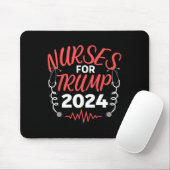 Für Trump 2024 Wahl Mousepad (Mit Mouse)