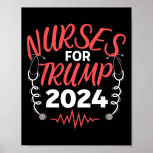 Für Trump 2024 Wahl Poster