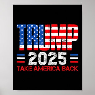 Für Trump 2025 ist Amerika der 47. Präsident von u Poster