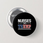 Für Trump America President 2020 Duty Scrubs Button (Vorne & Hinten)