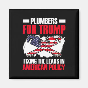 Für Trump Präsident Plumbing Tech-Wahl Trump Magnet