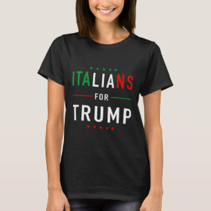 Für Trump T-Shirt Pro Trump Italiano Unterstützer