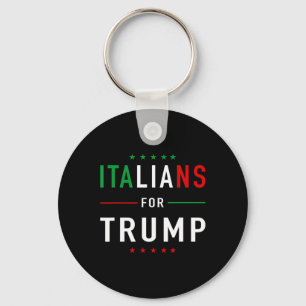 Für Trump T-Shirt Pro Trump Italiano Unterstützer Schlüsselanhänger