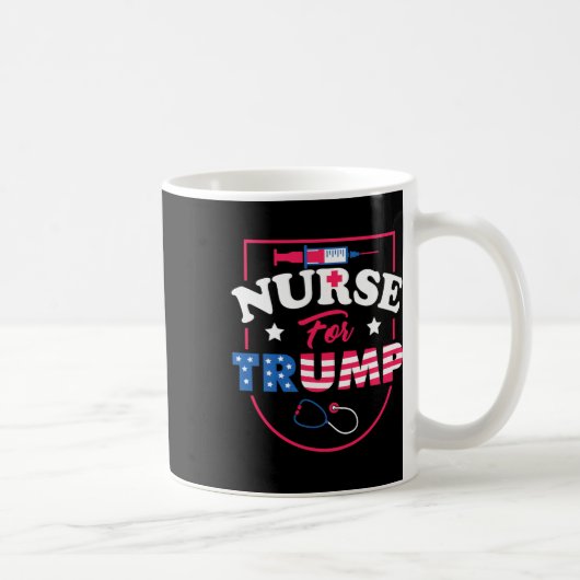 Für Trump - Unterstützung konservativer republikan Kaffeetasse (Rechts)