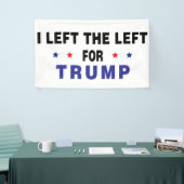 Für Trump Verlassen Banner (Messeveranstaltung)