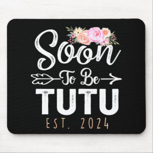 Für Tutu 2024 Muttertag Bald Oma 2024  Mousepad