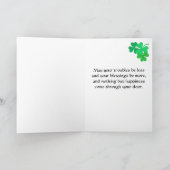 Für Twin Brother St Patrick's Fun Leprechaun Card Karte (Innenseite)