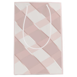 Für uns ein Kind rosa Streifen Mittlere Geschenktüte