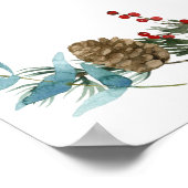 Für uns ist die Wasserfarbe ein geborenes Poster (Ecke)