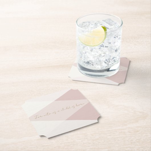 Für uns ist ein Kind Geboren Untersetzer (Vor Ort)