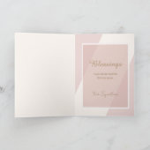 Für uns ist ein Kind geboren Weihnachtskarte Dankeskarte (Innenseite)