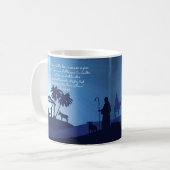 Für uns ist ein Kind Geborene Krippe Tasse (Vorderseite Links)