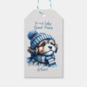 Für unser Baby Grand Welppy Christmas Geschenkanhänger (Vorderseite)