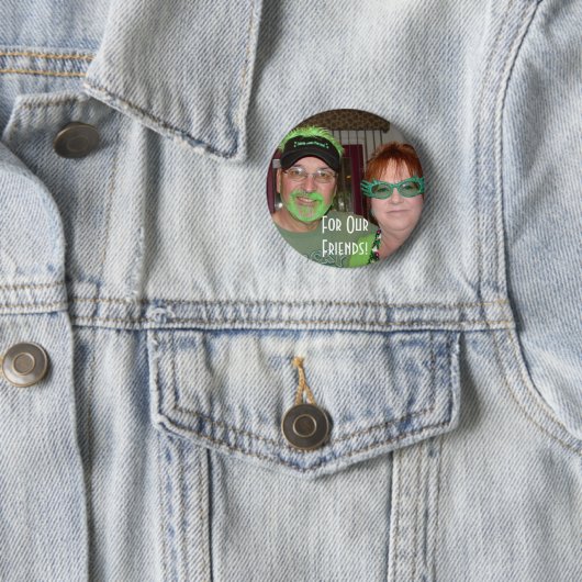 Für unsere Freunde! Button (Beispiel)