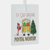 Für unsere Lieblingspostarbeiter Weihnachten Ornament Aus Glas (Vorderseite Rechts)