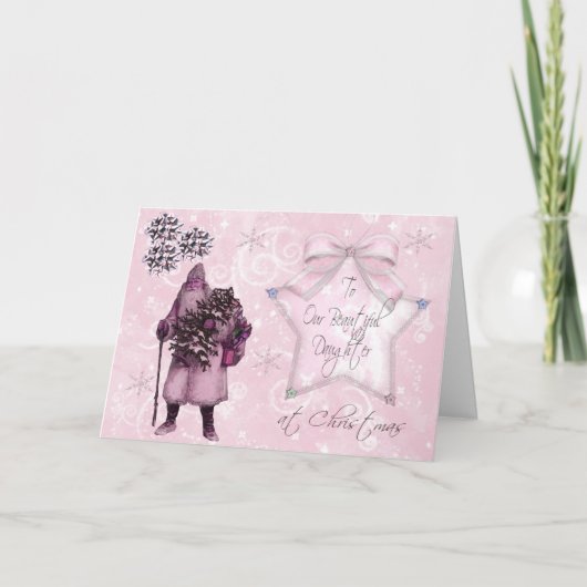 Für unsere Tochter am Weihnachten (Vorderseite)