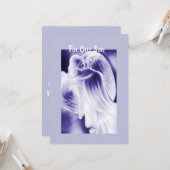 Für unseren Sohn Karte (Vorderseite/Rückseite Beispiel)