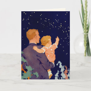 Für Vater am Vatertag Karte