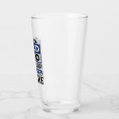 Für Vater Bod Father Figure Funny Beer Spaß Glas (Links)