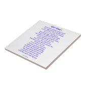 Für Vater Fliese (Seite)