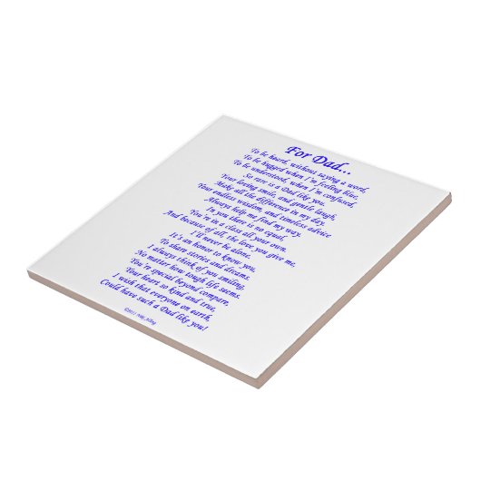 Für Vater Fliese (Seite)