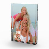 Für Vater-kundenspezifischen Foto-Block Fotoblock (Rechts)