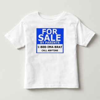 Für Verkauf durch Eltern Kleinkind T-shirt