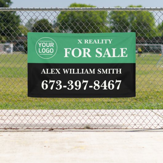 Für Verkauf von Immobilien benutzerdefinierter Ban Banner (Insitu)