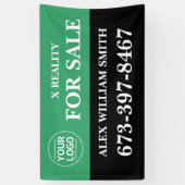 Für Verkauf von Immobilien benutzerdefinierter Ban Banner (Vertikal)