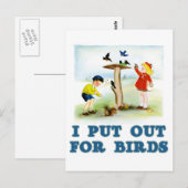 Für Vögel aussetzen (Kinder) Postkarte (Vorne/Hinten)