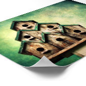 Für Vögel Poster (Ecke)