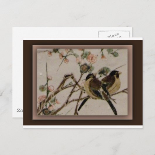 Für Vögel Postkarte (Vorne/Hinten)