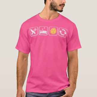 Für Volleyballliebhaber ist der Sleep Volleyball W T-Shirt