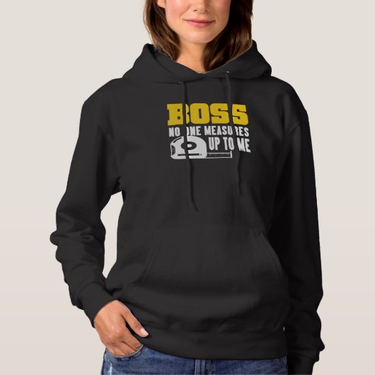 Für Vorgesetzte Zitat-Manager Hoodie (Vorderseite)