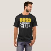 Für Vorgesetzte Zitat-Manager T-Shirt (Vorne ganz)
