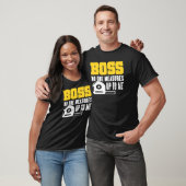 Für Vorgesetzte Zitat-Manager T-Shirt (Unisex)