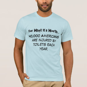 Für, was es… wert ist, sind 40.000 Amerikaner i T-Shirt