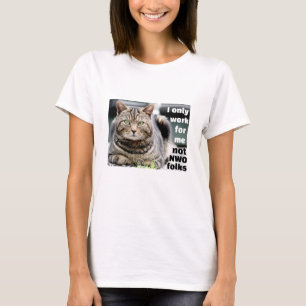 Für wen arbeitest du? (Licht) T - Shirt