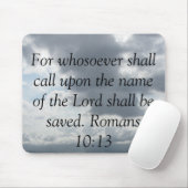 Für whosoever fordert den Namen des Lords auf Mousepad (Mit Mouse)