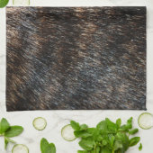 Fur wie Textur-Bild Handtuch (Gefaltet)