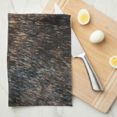 Fur wie Textur-Bild Handtuch (Viertel Falte)