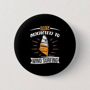 Für Windsurfen vorgesehen Button