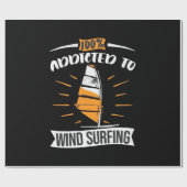 Für Windsurfen vorgesehen Geschenkpapier (Flach)
