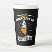 Für Windsurfen vorgesehen Milchtasse (Vorderseite)